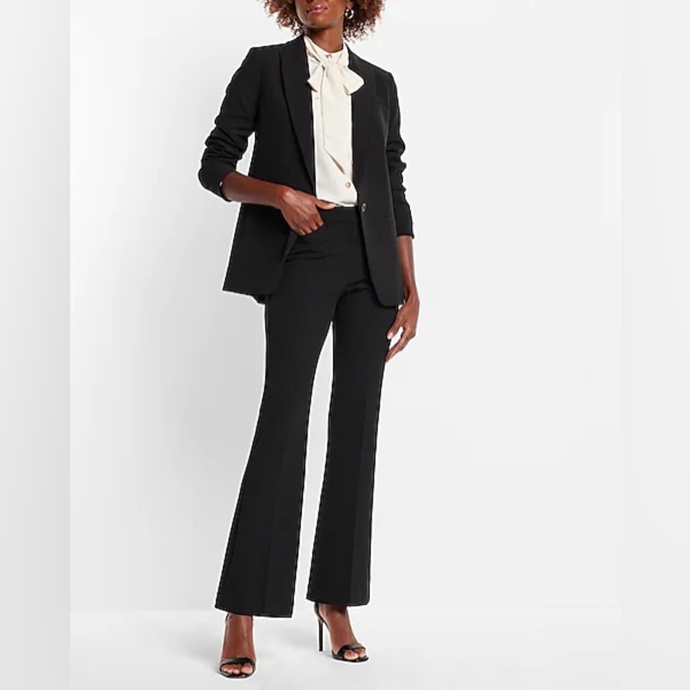 Express Stretch One Button Blazer - image 2